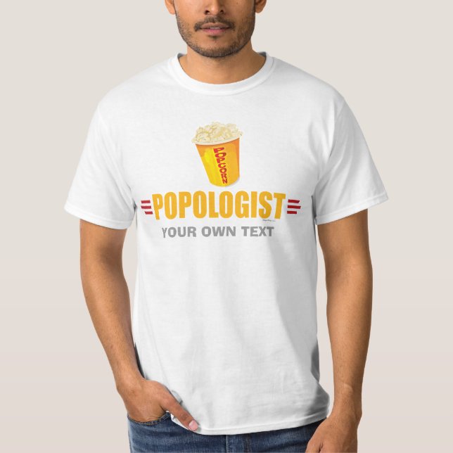 Funny Popcorn T-Shirt (Front)