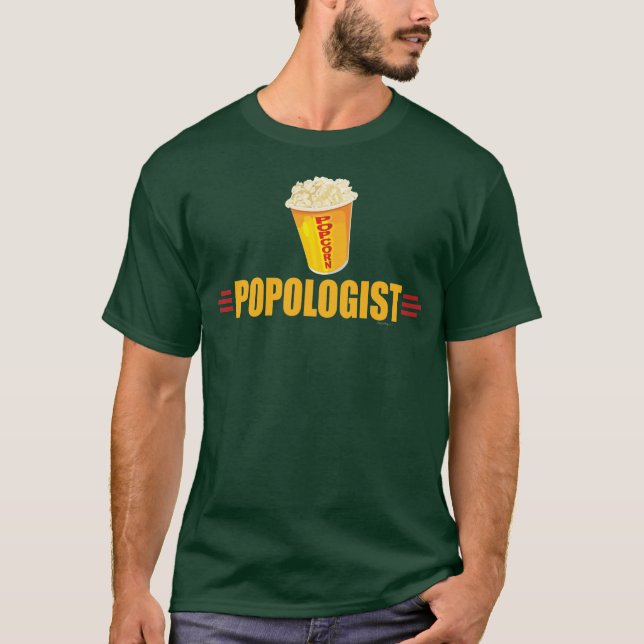 Funny Popcorn T-Shirt (Front)