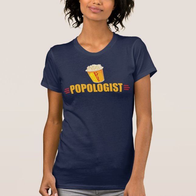 Funny Popcorn T-Shirt (Front)