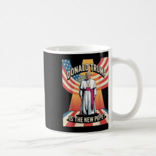 Funny Pope & President Donald Trump, Catholic Coffee Mug