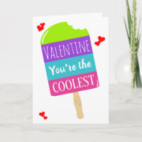 Funny Popsicle Whimsy Valentine's Day Card