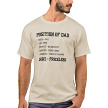 : Funny Position of Dad Job Description 