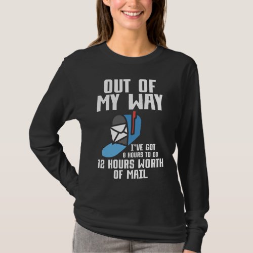 Funny Post Office Worker Mail Carrier Postman T_Shirt