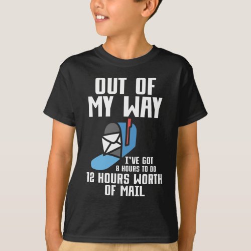 Funny Post Office Worker Mail Carrier Postman T_Shirt