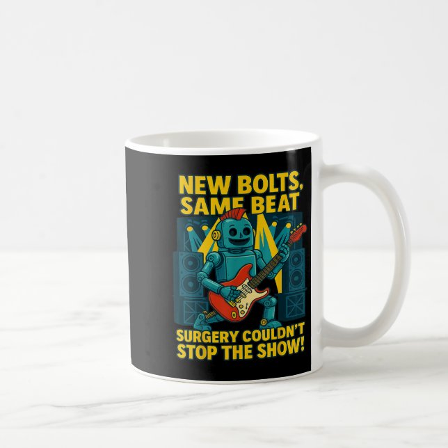 Funny Post Opt Scoliosis Surgery Recovery Kid Clot Coffee Mug (Right)