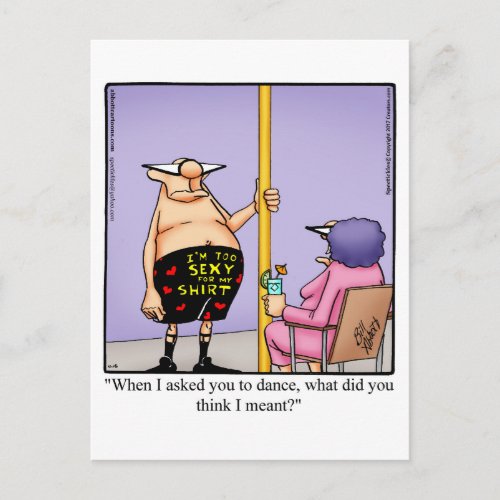 Funny Postcard Humor Fun  Laughs