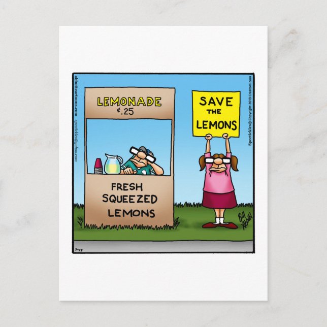 Funny Postcard Just Because (Front)