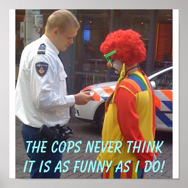 Funny Poster Cops (Front)