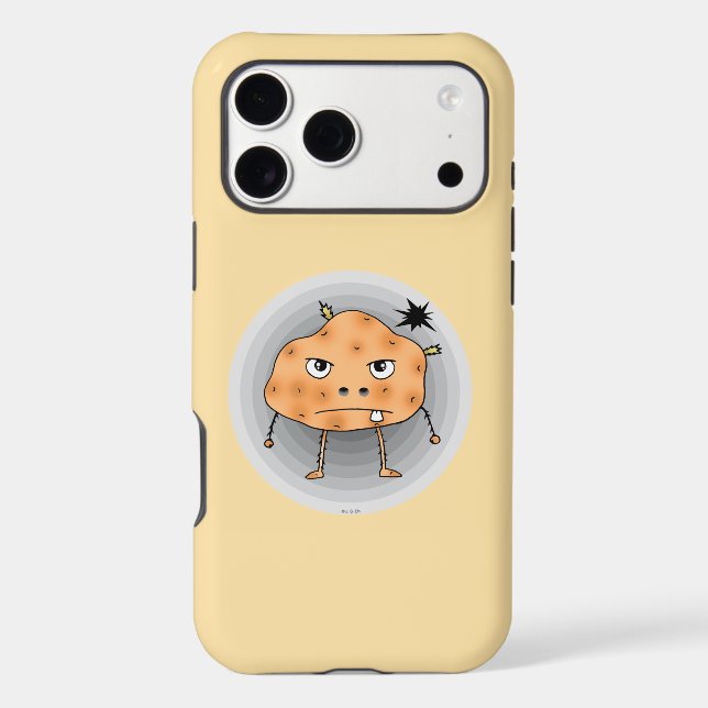 Funny Potato Character Case-Mate iPhone Case (Back)