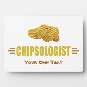 Funny Potato Chip Lovers Plaque