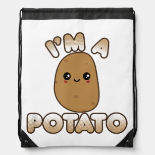 Cute Cartoon Potato || I'm A Cool Potato || Kawai