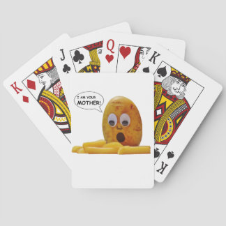 Funny Potato Mother Poker Cards