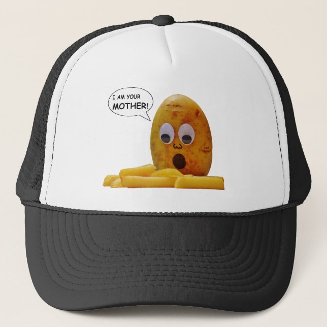 Funny  Potato Mother Trucker Hat (Front)