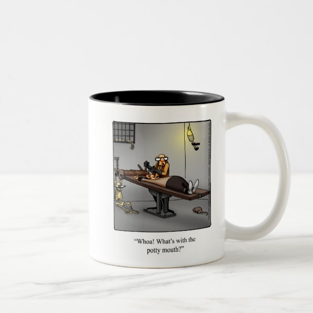 Funny "Potty Mouth" Mug Gift (Right)
