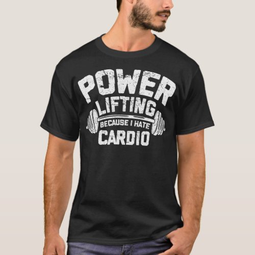 Funny Powerlifting Deadlifting Weightlifting T_Shirt