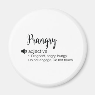 Funny Prangry Definition Magnet
