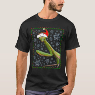 Funny Praying Mantis Gift Christmas T-Shirt