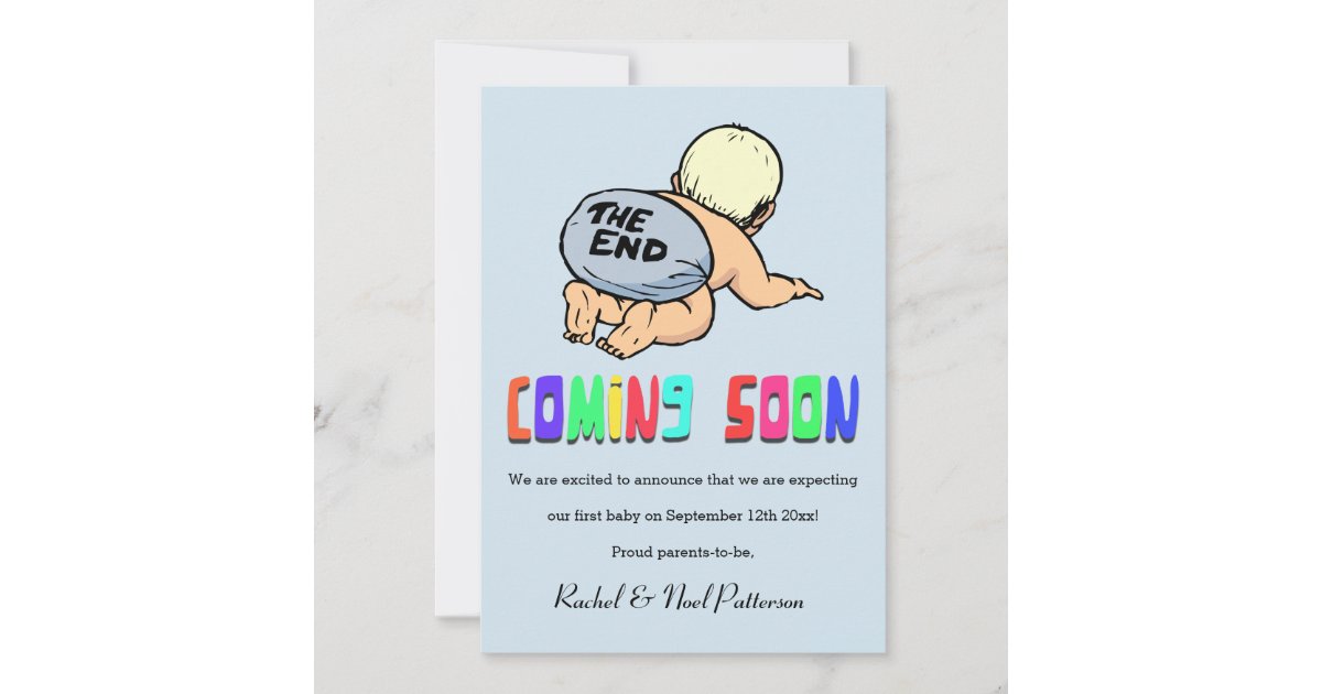 Funny Pregnancy Announcement Zazzle