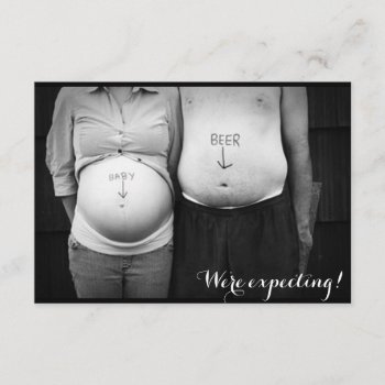 Funny Pregnancy Announcement by SunflowerDesigns at Zazzle