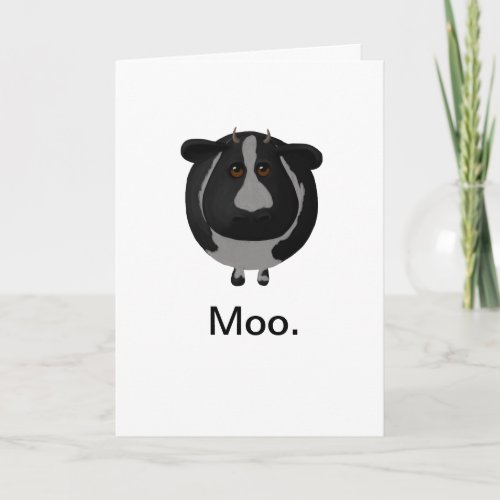 Funny Pregnancy Announcement Cards with Cows