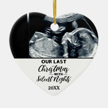 Funny Pregnancy Announcement For Expecting Parents Ceramic Ornament by Tee_4ever at Zazzle