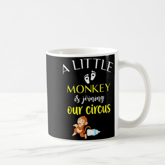 Funny Pregnancy Announcement New Baby Reveal  Coffee Mug (Right)