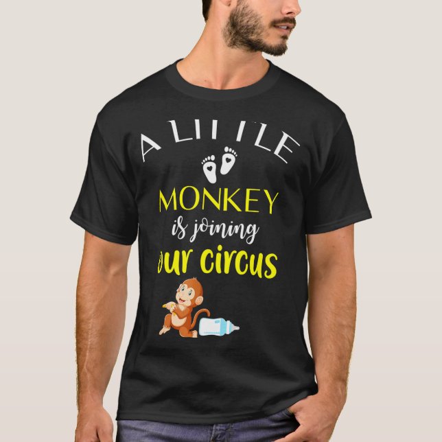 Funny Pregnancy Announcement New Baby Reveal  T-Shirt (Front)