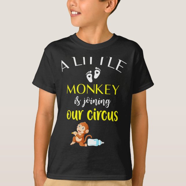 Funny Pregnancy Announcement New Baby Reveal  T-Shirt (Front)
