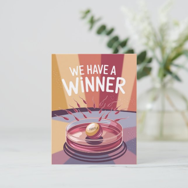 Funny Pregnancy Announcement Winner (Standing Front)