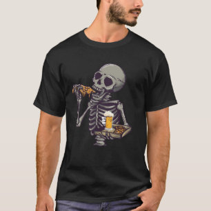 Funny Pregnancy Couple Dad Skeleton HalloweT-Shirt T-Shirt