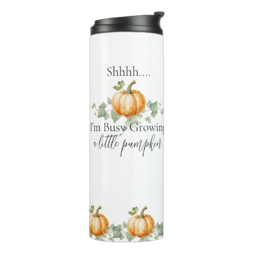 Funny Pregnancy Future Mom Pumpkin Tumbler