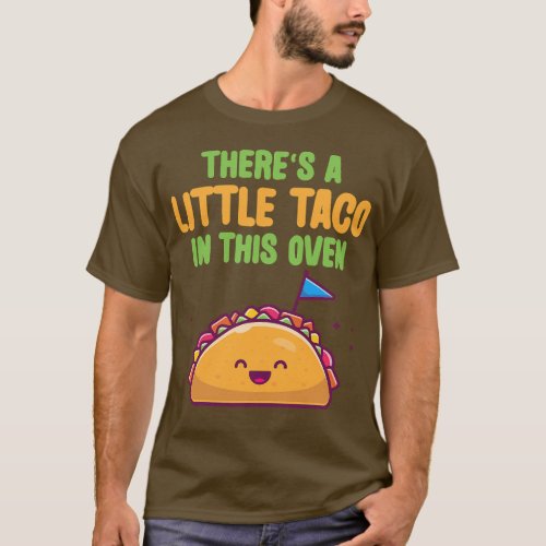 Funny Pregnancy Reveal Cinco De Mayo Baby Taco In  T_Shirt