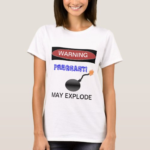 Funny Pregnant t_shirt