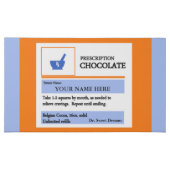 Funny Prescription Chocolate Gift Bar (Front)