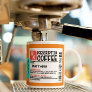 Funny Prescription Coffee Label Personalized  Coffee Mug