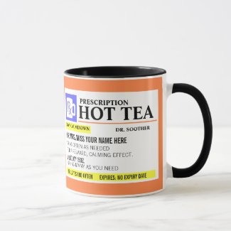 Funny Prescription Hot Tea Mug