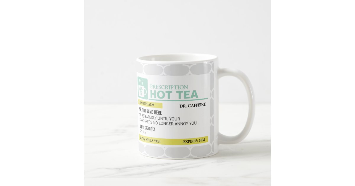 Personalized Monogram Coffee Mug, Tea Cup