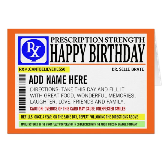 Free Printable Funny Prescription Labels Printable World Holiday