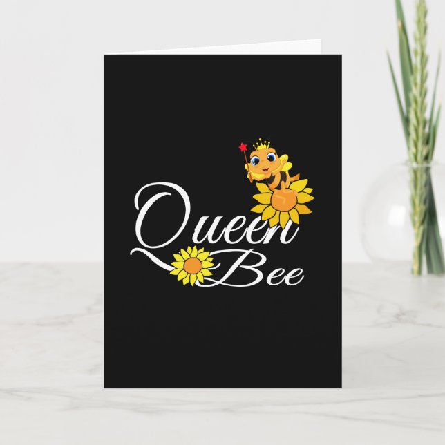 funny present for all that love bees card (Front)