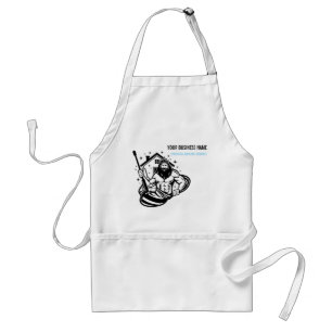 Funny Pressure Washing Power Wash Cleaning Adult Apron