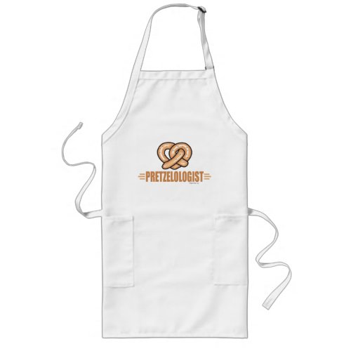 Funny Pretzel Lover Long Apron