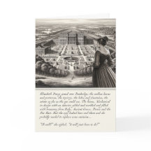 Funny Pride and Prejudice Jane Austen Card