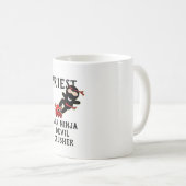 Funny Priest Gift AKA Ninja Devil Crusher Coffee Mug (Front Right)