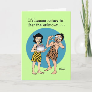 Funny "Primal Fear" Birthday Card