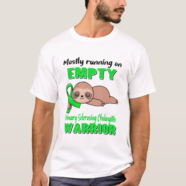 Funny Primary Sclerosing Cholangitis Awareness T-Shirt (Front)