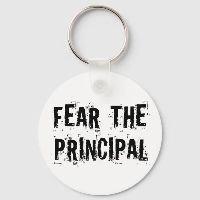 Funny Principal Keychain (Front)