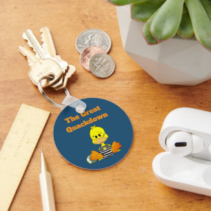 Funny Prison Duck The Great Quackdown Keychain