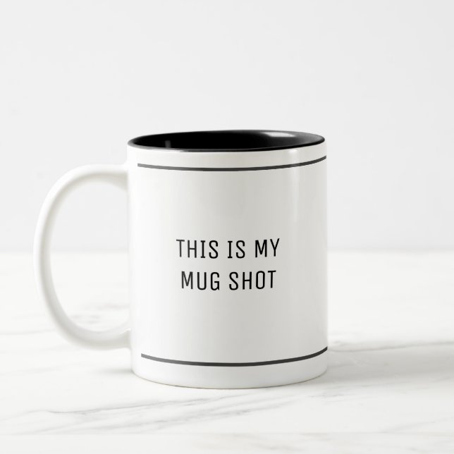 Funny Prison Humor Mug Shot (Left)