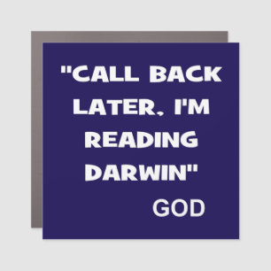 Funny pro-life car magnet
