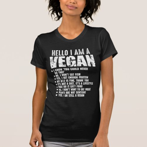 Funny Pro Vegan Activism Gym Athlete Veganism  T_Shirt